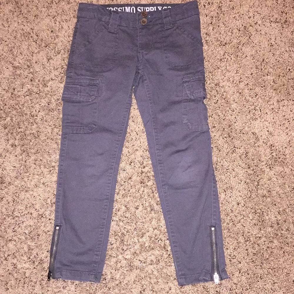 Mossimo Supply Co. Girl Gray Skinny Pants Size 5